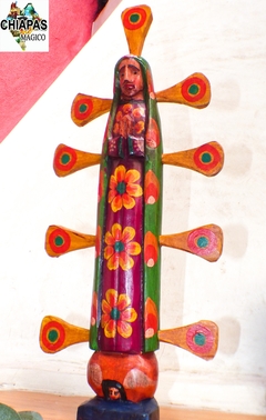 Figura Virgen de Guadalupe Antigua Guatemala (43 CM)