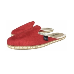 SLIPPERS GAMUZA ROJA 2130 en internet