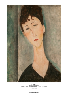 Lámina Modigliani Bellas Artes - comprar online