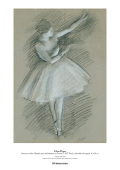 Lámina Edgar Degas Bellas Artes - comprar online