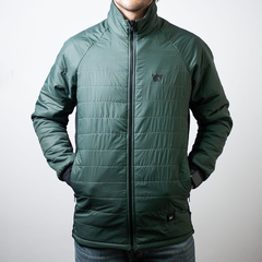 Campera calefaccionada Odín Jacket frente verde militar