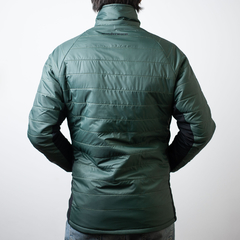 Campera calefaccionada Odín Jacket atrás verde militar