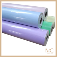 Papel Contac Autoadhesivo Colores Pastel Rollos 0.45 X 10mts