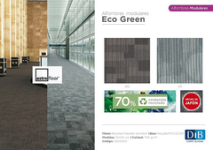 Alfombra Modular Eco Green 50 X 50 Precio Por M2 Altura 7 Mm - Muebles y Cosas