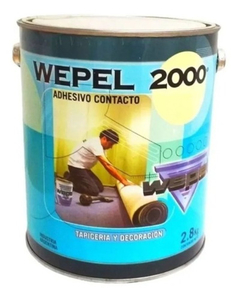 Adhesivo Doble Contacto Wepel 2000 2.8 Kg - 4 Litros