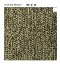 Imagen de Alfombra Boucle Olimpia Tricolor 100% Nylon Alto Transito