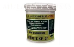 Adhesivo Wepel Base Acuosa Aderite Kp-52 1 Kg Piso Vinilico
