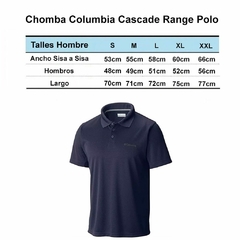 Chomba Columbia Cascade Range Polo Hombre - comprar online