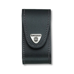 Funda Estuche Victorinox De Cuero Negro Para Uso En Cinturón - comprar online