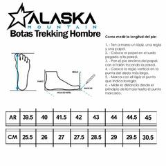 Botas Trekking Alaska Llaima Hombre Impermeables - comprar online