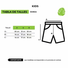 Short De Baño Folau Niños Lycra Proteccion Uv 50 - comprar online