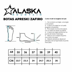 Botas Apreski Alaska Zafiro Mujer Impermeables - comprar online