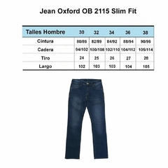 Jean Oxford Ob 2115 Hombre - comprar online