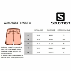 Short Salomon Wayfarer Lt Mujer Hiking - comprar online