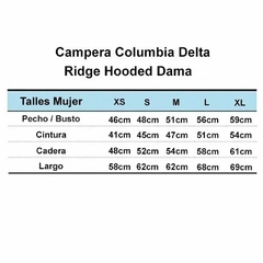 Campera Duvet Columbia Delta Ridge Down Hooded Mujer - comprar online
