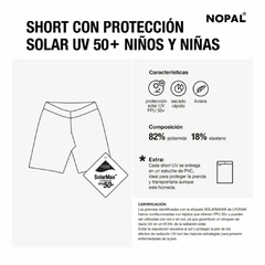 Short De Baño Protección Solar Nopal Niños Uv50 en internet