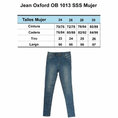 Jean Marca Oxford Ob 1013 Sss Mujer Skinny Fit - comprar online