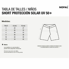 Short De Baño Protección Solar Nopal Niños Uv50 - comprar online