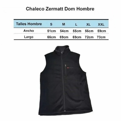 Chaleco Micropolar Zermatt Dom Hombre - comprar online
