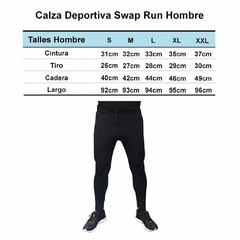 Calza Deportiva Swap Run Lycra Hombre Running - comprar online