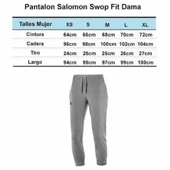 Pantalon Joggin Salomon Swop Lt Fit Mujer - comprar online