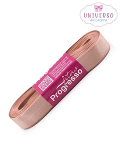 FITA DE CETIM NA COR ROSA VELHO FACE 15MM COM 10 METROS