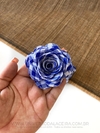 Flor de Tecido - Tema São João - Azul - Disponível em 2 Tamanhos