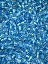 Miçanga Grande na Cor Azul Transparente 3,6mm - 20 Gramas - comprar online