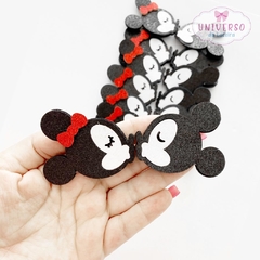 APLIQUE MINNIE E MICKEY LOVE CASAL