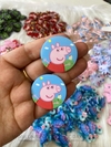 Aplique em acrílico Peppa Pig - O Par