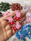 Aplique em acrílico Peppa Pig - O Par