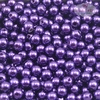 PÉROLA TAMANHO 6MM ROXO COM FURO COM 30 GRAMAS