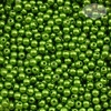 PÉROLA TAMANHO 4MM VERDE MUSGO COM FURO 10G