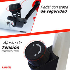 Bicicleta Fija Vertical ARG-129 - TiendaFitness