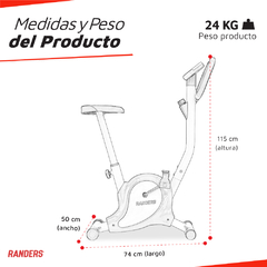 Bicicleta Fija Vertical Randers ARG-134 - TiendaFitness