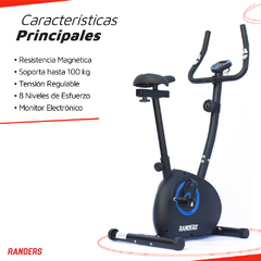 Bicicleta Fija Vertical ARG-136 - comprar online