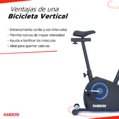 Bicicleta Fija Vertical ARG-136 en internet