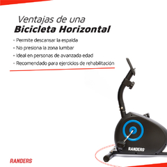 Bicicleta Fija Horizontal Randers ARG-2534 en internet