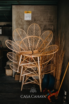 Cadeira Flor em fibra natural - comprar online