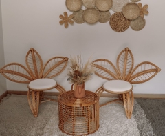 cadeira de vime petala rattan tendencia boho decor feito a mao artesanato brasileiro