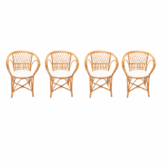 Conjunto 4 cadeiras Bohol