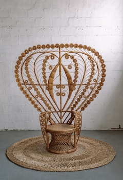 Cadeira Majestade em fibra natural - comprar online