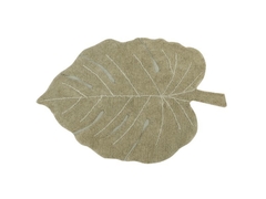 TAPETE LORENA CANALS MONSTERA OLIVE - 120 x 180 cm