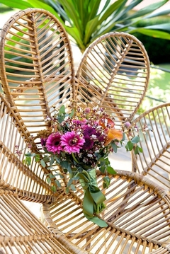 Imagem do Cadeira Flor em fibra natural