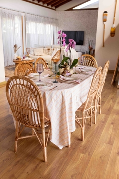 Mesa de jantar Satu em fibra natural - 2 tamanhos - comprar online