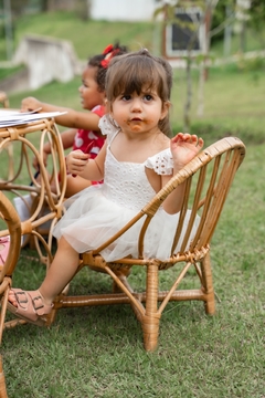 Cadeira conchinha infantil - CASA CAHAYA - Produção de móveis artesanais e sustentáveis em fibra natural