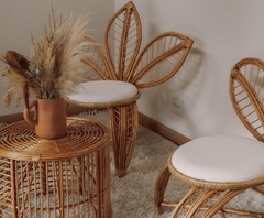 cadeira de vime petala rattan tendencia boho decor feito a mao artesanato brasileiro