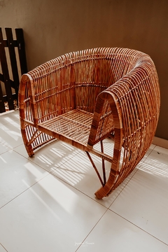 cadeira poltrona taiti de vime tendencia boho decor feito a mao artesanato brasileiro