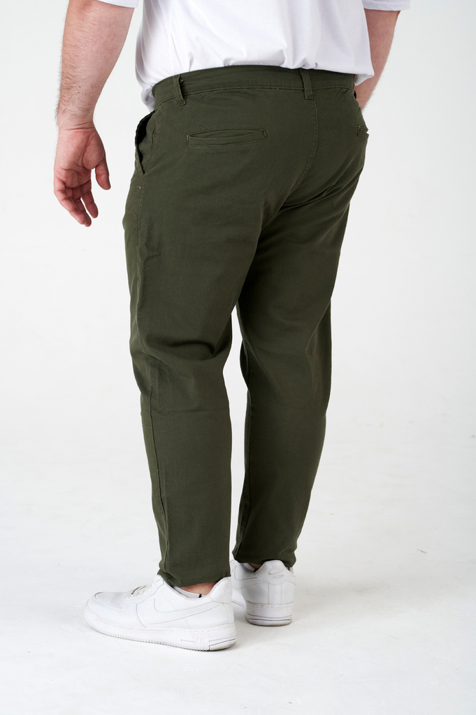 Pantalon gabardina verde hotsell