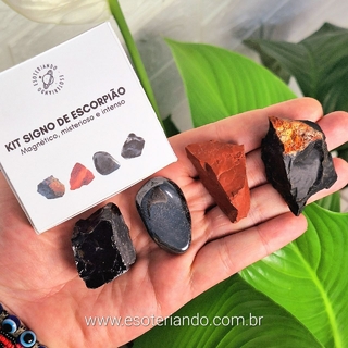 Kit pedras do signo de Escorpião